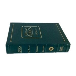 Out‎ of Africa Isak Dinesen leather HC Peter Beard inspiration Karen 1996 #B38